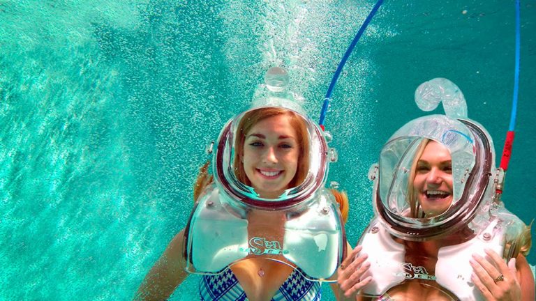 Underwater Oxygen Bar on Cozumel Island||||How It Works