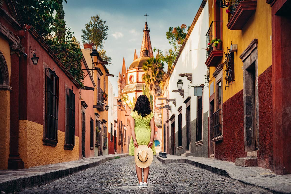 paseo por las calles de México