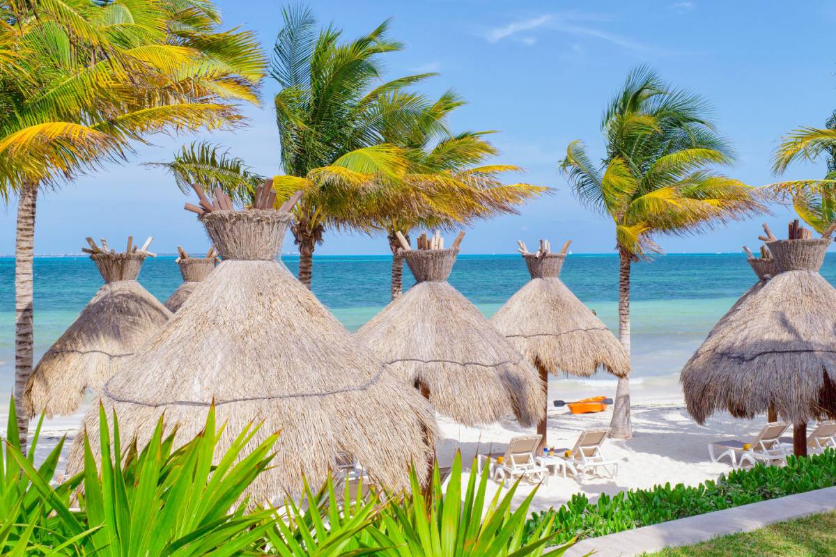 Playa de Villa del Palmar Cancún