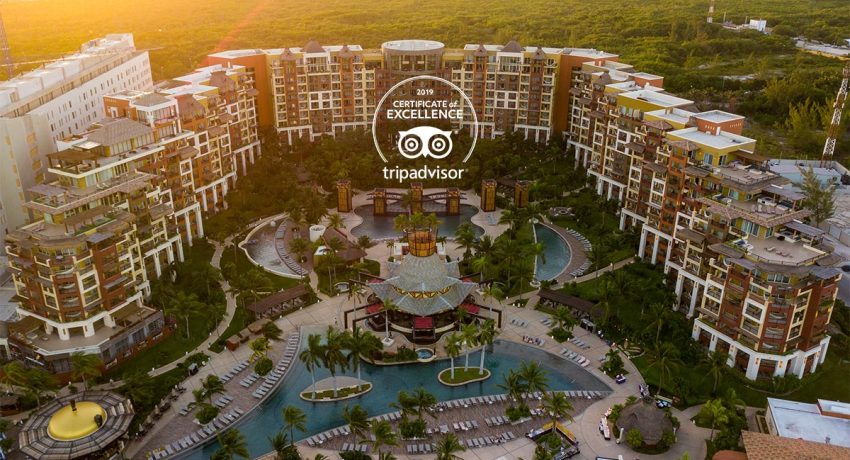 Villa del Palmar Cancun Earns TripAdvisor Certificate of Excellence in 2019||||||