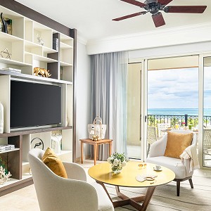 spacious living room
