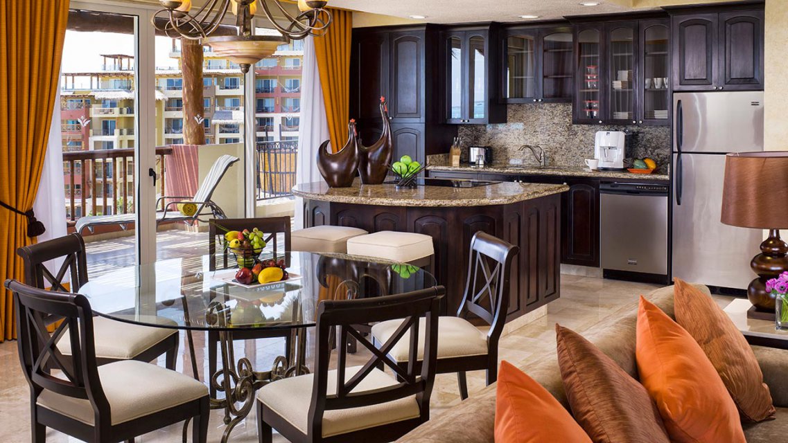 three bedroom fully kitchen and dining room