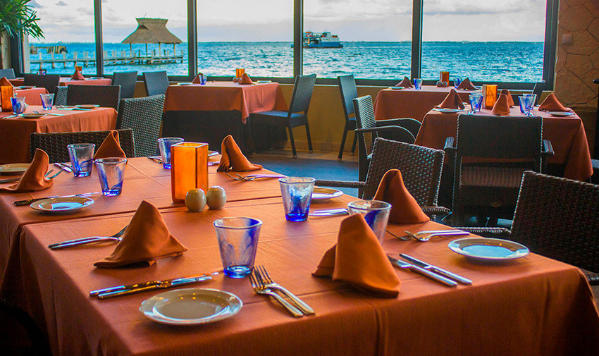 Villa del Palmar Cancun Caprichos Restaurant Cuisine International