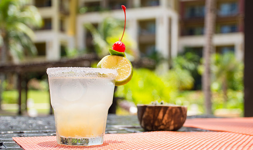 Drinks -  Zama Restaurant at Villa del Palmar Cancun