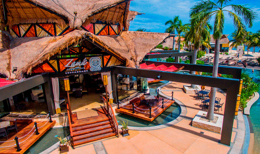 Zama Gourmet Mexican Restaurant at Villa del Palmar Cancun