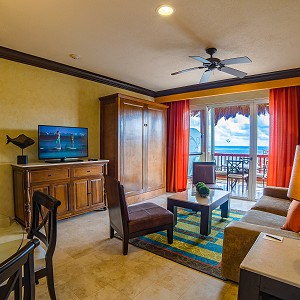 dining area and living room