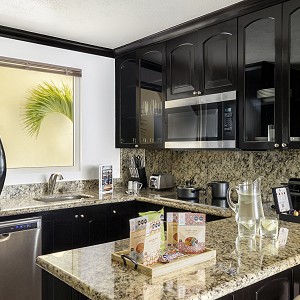 fully equipped kitchen