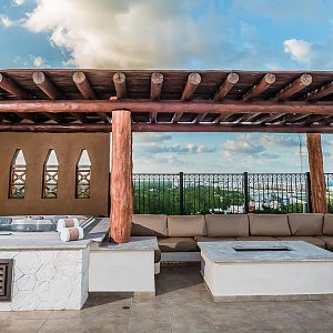 ocean front suite with expansive terrace