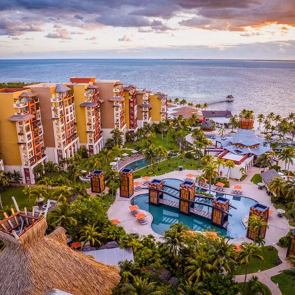 Villa del Palmar Cancún — ubicación del resort