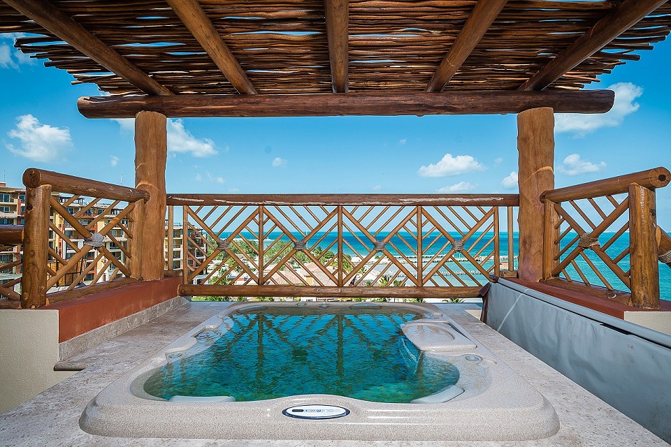 three bedroom private terrace and jacuzzi