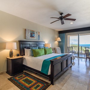 ocean front king size bed