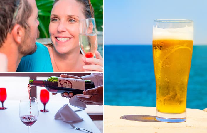 Alcoholic Drinks at Cancun all Inclusive plan
